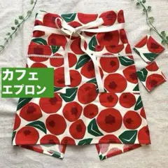 カフェエプロン　ブルーベリー