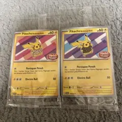 ポケモンカード　バティックシャツのピカチュウ　未開封セット