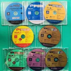 PS2 電撃プレイステーション2 付録 DVD Discのみ8枚まとめセット