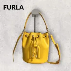定価¥55.800 FURLA 美品 CLIO 2wayミニバケットバッグ