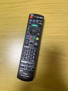 Panasonic テレビ用リモコン ブラック