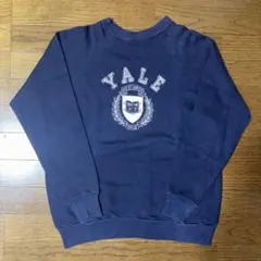 velva sheen 70s スウェット ヴィンテージ yale ナス紺