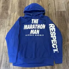 NIPSEY HUSSLE パーカー L 青