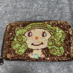 Curly Collection スパンコール長財布
