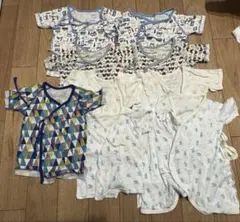 短肌着、コンビ肌着９枚セット 新生児〜OK