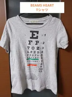 BEAMS HEART プリントTシャツ