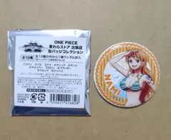 ❷ワンピース　麦わらストア　出張店　ナミ　缶バッジ