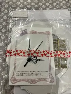 【新品】カルトナージュ　エレガントクロックハーフキット