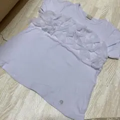 【着用１回】petit main フリルTシャツ 120