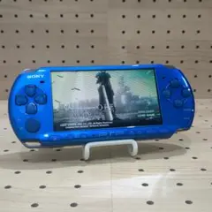 動作品 / 点検・整備済み psp3000 本体 バイブラント・ブルー②