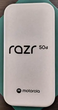 motorola razr 50d 空箱　ピン付き
