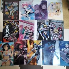 アニメグッズ　クリアファイルまとめ売り　詰め合わせ　雑貨　美少女