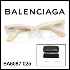BALENCIAGA BA5087 025 ハーフリム バレンシアガ メガネ