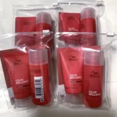 ウェラ カラーブリリアンス ヘアーシャンプー u0026 トリートメント 4セット