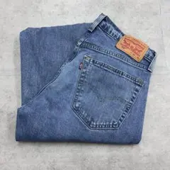 リーバイス　559　デニムパンツ　ジーンズ　古着　インディゴブルー　W32