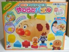 NEW アンパンマン号 やわらかパズル。1点。