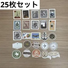 防水ステッカーシールレトロ