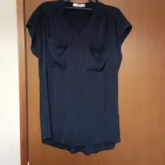 K's ネイビー 半袖シャツ ポケット付き