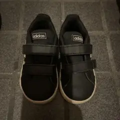 adidas アディダス ベビーシューズ スニーカー 黒 13.0cm