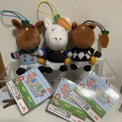 美品【夢見る名馬コレクション】マスコット~全3種コンプセット~