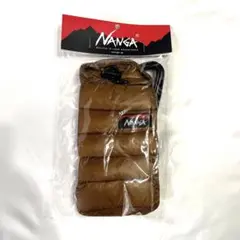 新品 NANGAナンガ ミニスリーピングフォンケース BRWブラウン