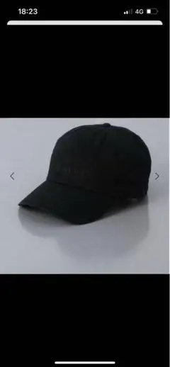 新品未使用　BLAMINK BM M CO LOGO CAP black ロゴキャップ
