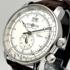 【稼動新品電池】ZEPPELIN 100周年モデル メンズ 腕時計 7640