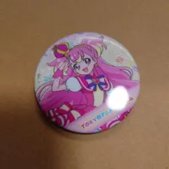 プリキュア　缶バッジ　ツーリズム　グリッター　ワンダフル