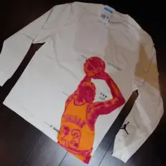 新品未使用 白 ジョーダン M JORDAN ロンＴ NIKE ナイキ