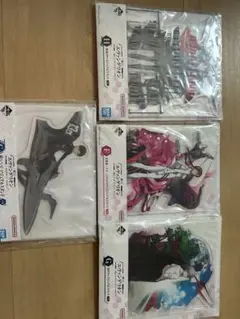 エヴァンゲリオンビジュアルスタンド４体セット