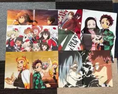 アニメ　両面ポスターセット① 鬼滅の刃、Fate、呪術廻戦、艦これ他
