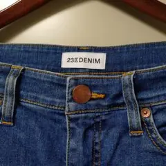 23×DENIM スキニーデニム ブルー