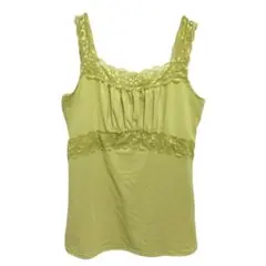 2394【reve de bijoux】キャミソール タンクトップ レース M