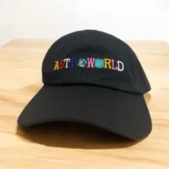 【新品未使用】トラビススコット キャップ黒 TravisScott