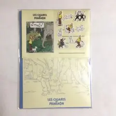 タンタンの冒険 レターセット 未開封 1998 レトロ
