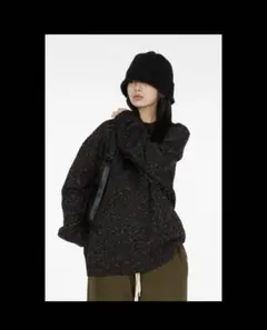 【Raucohouse】Alpaka knit bucket hat