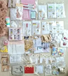 ハンドメイド　材料　まとめ売りモールドまさるホイップ　宝石の雫　レジンキャンドル