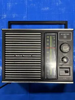 National RE-195 ラジオ (AC・バッテリー対応)
昭和レトロ National Panasonic ナショナル RE-195 ラジオ ジャンク - メルカリ