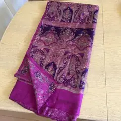 シルク　サリー用布