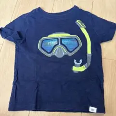 GAP シュノーケリングマスクTシャツ ネイビー　2歳