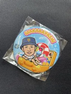 読売ジャイアンツ　若林楽人　缶バッジ