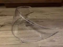 バイク メットバイザー 透明 クリア