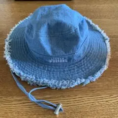 LITTLE WEEKEND デニムブルー ハット 52cm