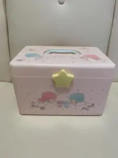 キャラクター収納ボックス ピンク　リトルツインスターズ キキララ