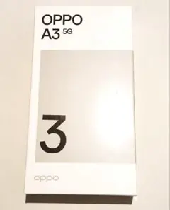 新品未開封　OPPO A3 5G 128GB
