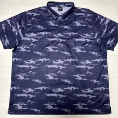 IGNIO イグニオ ゴルフ メンズ ポロシャツ 3XL カモフラ柄