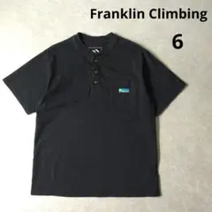 Franklin Climbing　ヘンリーネックtシャツ　ブラック　6size