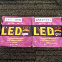 2個セット　LEDイルミネーションライト 100球 防雨型 15M