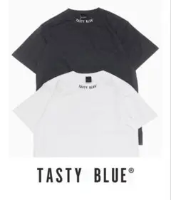 TASTY BLUE ロゴ Tシャツ 白Tシャツ
