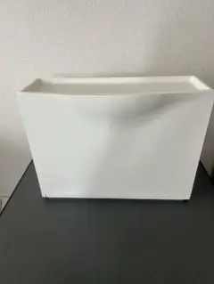 ホワイト引き出し式収納ボックス